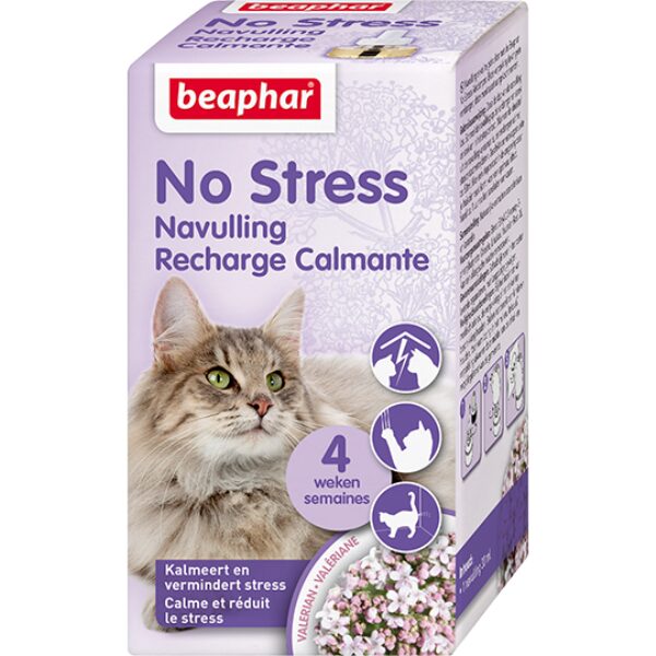 Nomierinošs līdzeklis kaķiem - Beaphar NO STRESS REFILL CAT 30ML NL/F