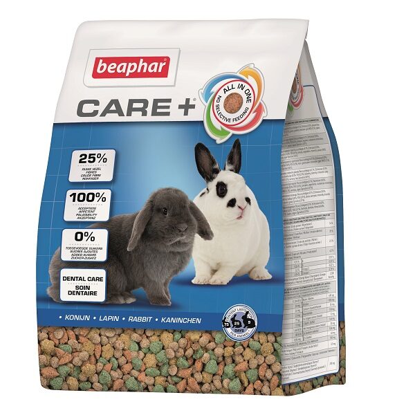 Beaphar Care+ Rabbit 1,5 kg - barība trušiem