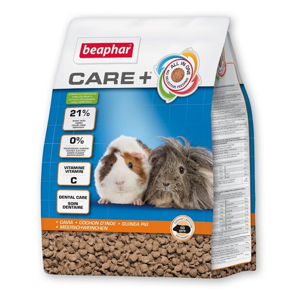 Bar­ība jūrascūciņām - Beaphar Care+ Guinea pig 1.5kg
