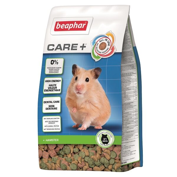 Bar­ība kāmjiem - Beaphar Care+ Hamster, 250 g