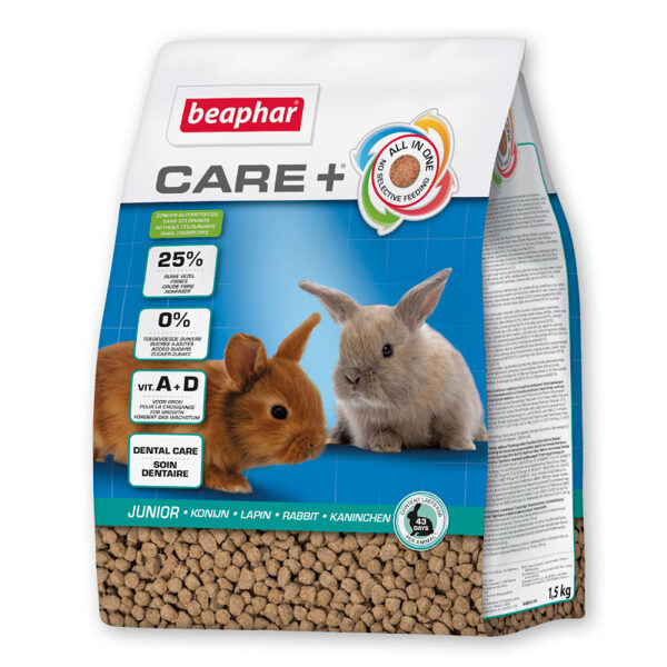 Beaphar Care+ Rabbit Junior, 1.5kg - Корм для кроликов
