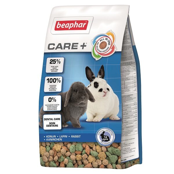 Beaphar Care+ Rabbit 250 g - barība trušiem 