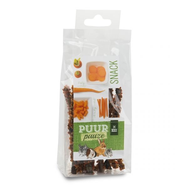 Witte Molen Puur PAUZE CHEW STICKS CARROT 50g - Лакомство для грызунов с морковью