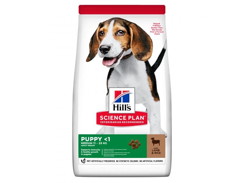 HILLS SP Hill's Science Plan™ MEDIUM PUPPY ar jēru 18kg 