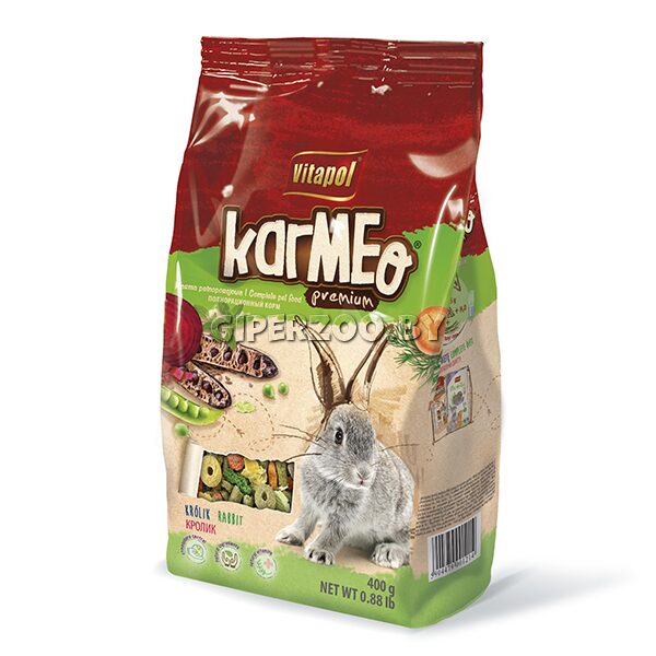 Vitapol STANDARD complete food for rabbit 400g - pilnvertīga barība trušiem