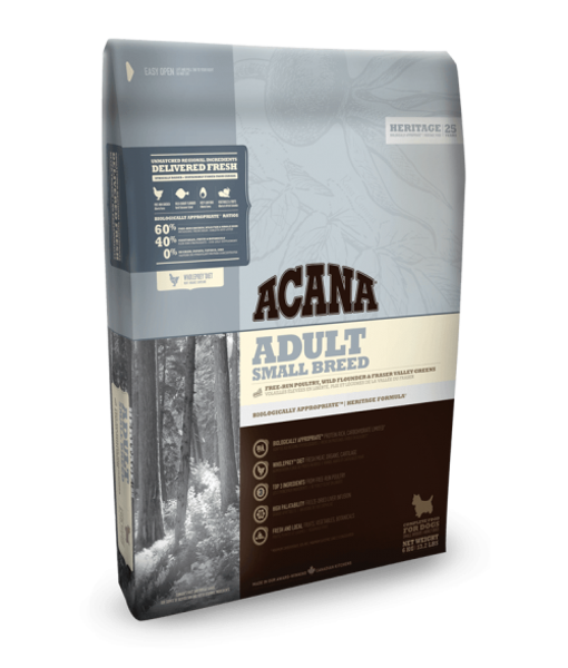 ACANA Adult Small Breed 2kg - для взрослых собак миниатюрных пород (1-10 кг)