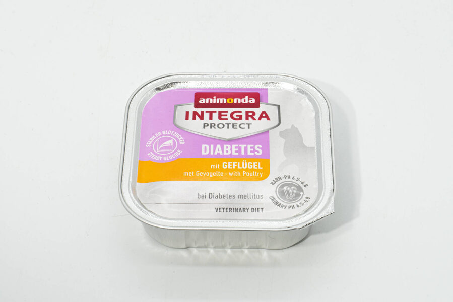 ANIMONDA INTEGRA PROTECT DIABĒTA, 100G, mājputns - BARĪBA KAĶIEM AR CUKURA DIABĒTU 