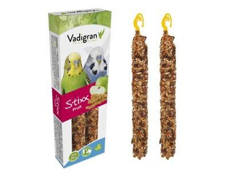 VADIGRAN Stixx Budgies fruit 85g - nūjiņas viļņpapagailiem (ar augļiem)