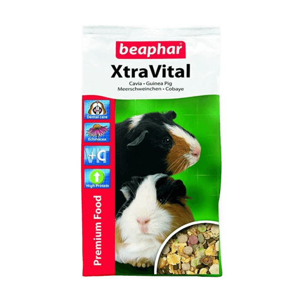 Beaphar Xtra Vital Guinea Pig Food, 2,5kg -  premium klases barība jūras cūciņām