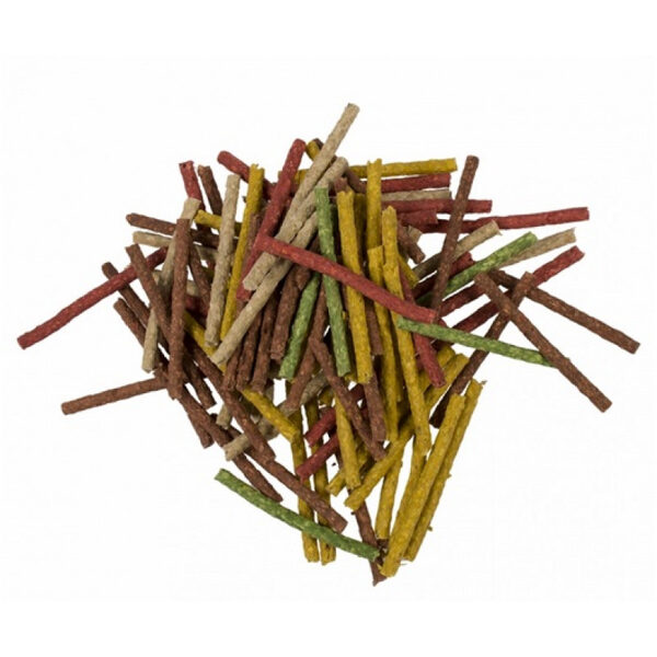 Duvo Plus Munchy Sticks Mixed, 100gb - kociņi no liellopa ādām