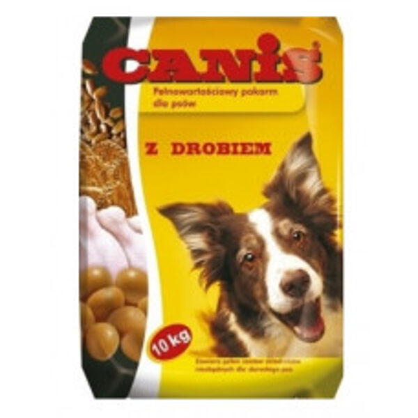 Canis Chicken, 10kg - сухой корм с домашней птицей для собак