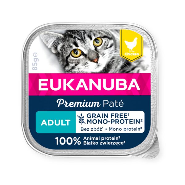Eukanuba Cat Adult Chicken pate Monoprotein 85g