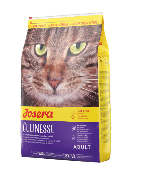 Josera SP kaķiem Culinesse 15 kg - Super Premium barība ar laša gaļu, pieaugušiem, izvēlīgiem kaķiem