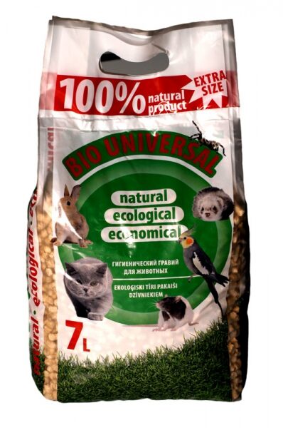 Bio Universal 7L - ekoloģiski tīri dabīgi skaidu pakaiši 