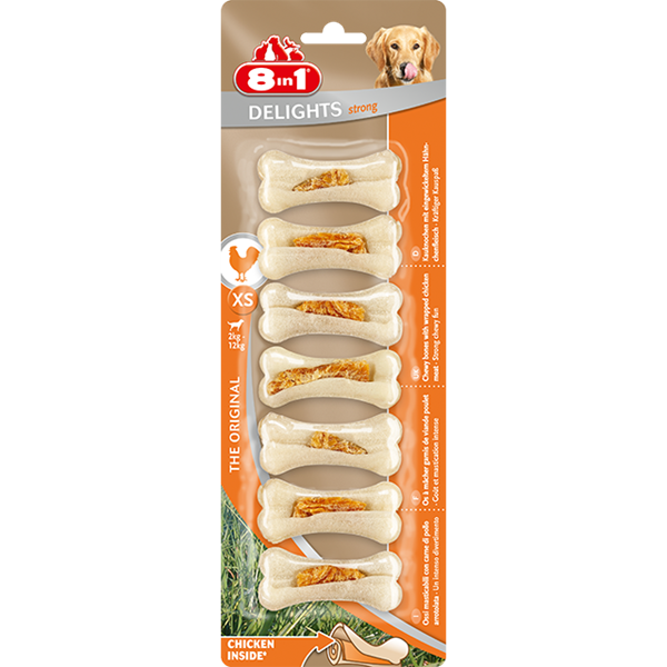 8in1 Delights Bones Strong XS (7 gab.)