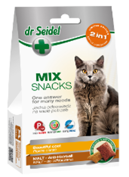 Dr.Seidel Snacks Mix  Beautiful Coat + Anti-Harball