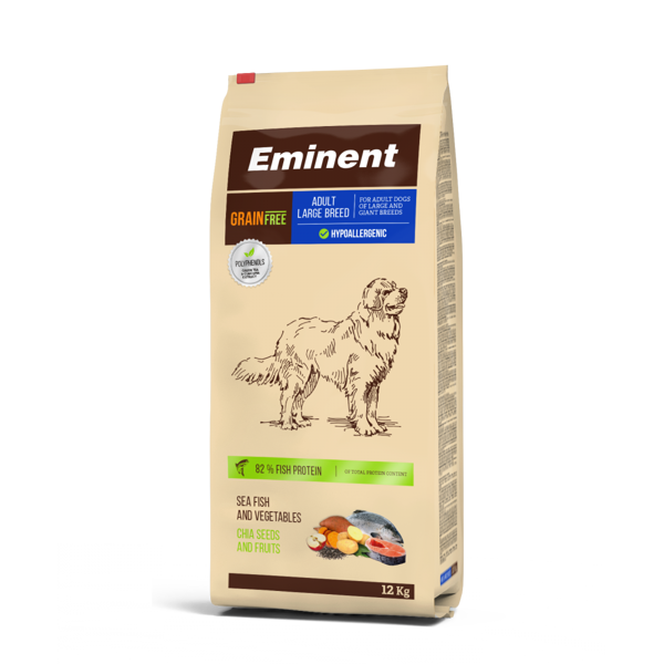 EMINENT ADULT LARGE BREED GRAIN FREE HYPOALLERGENIC 12KG - корм без злаков для взрослых собак крупных и гигантских пород