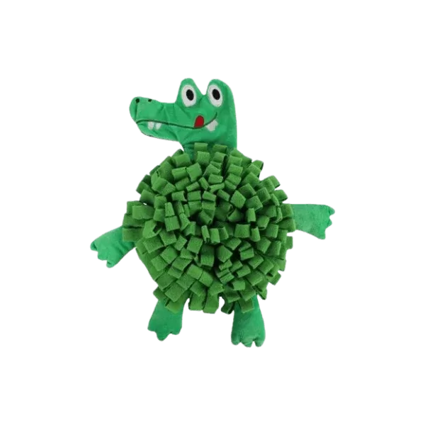 Flamingo Sniffing Carpet Njammie Crocodile 36 x 38 x 2.5 cm