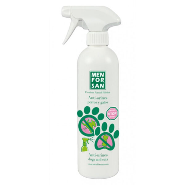 MEN FOR SAN Anti-Urines Dogs And Cats, 500ml - atbaidīšanas līdzeklis pret urinēšanu