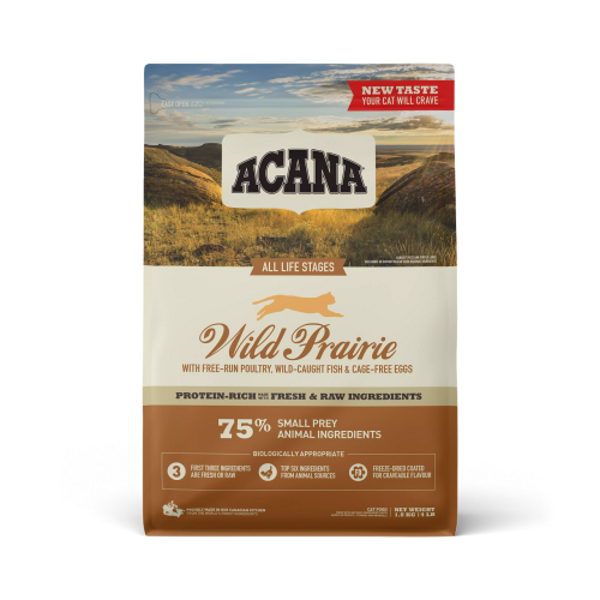 ACANA  WILD PRAIRIE Cat 4,5 kg – sausā barība kaķiem