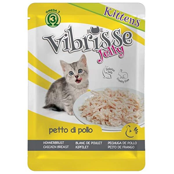 VIBRISSE JELLY KITTEN CHICKEN 70G
