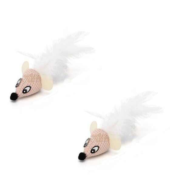 NOBLEZA Pelītes ar spalvainu asti, 2 gab