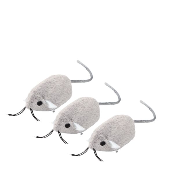 NOBLEZA pelēkas pelītes 3 gab.