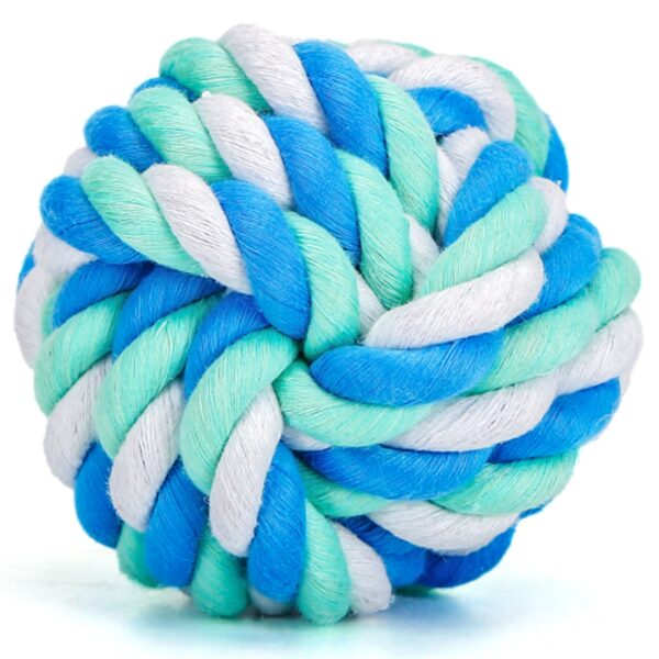 Мяч-веревка NOBLEZA 6,5см - игрушка для собак