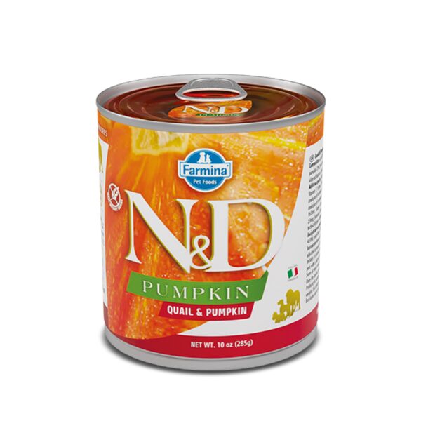 N&D DOG PUMPKIN QUAIL 285G