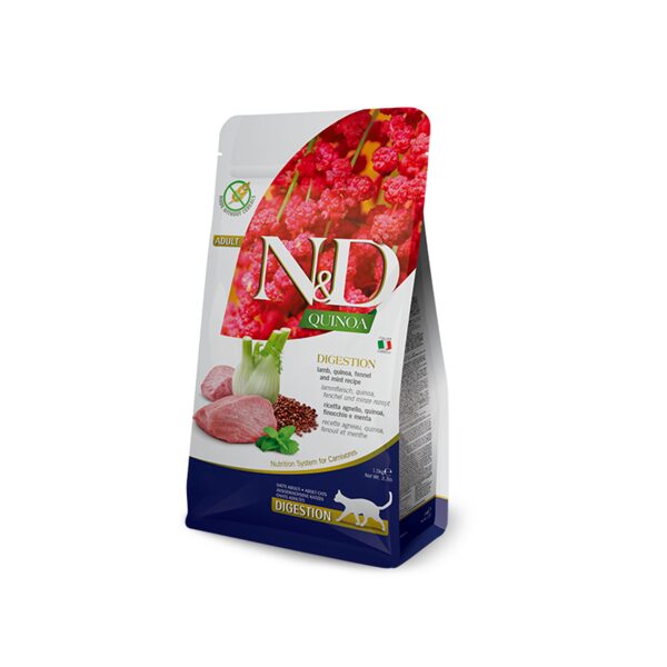 N&D CAT QUINOA LAMB FENNEL DIGESTION 1.5kg
