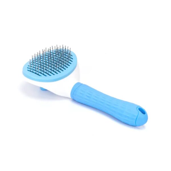 NOBLEZA SELF CLEAN M, 20*11cm - Ķemme pašattīroša ar bieziem noapaļotiem sariem pret ādas skrāpēšanu