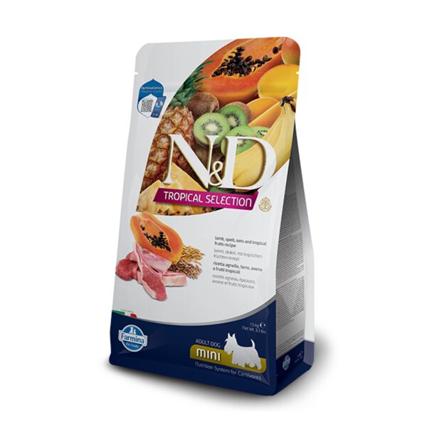 N&D DOG TROPICAL SELECTION LAMB ADULT MINI 1.5KG