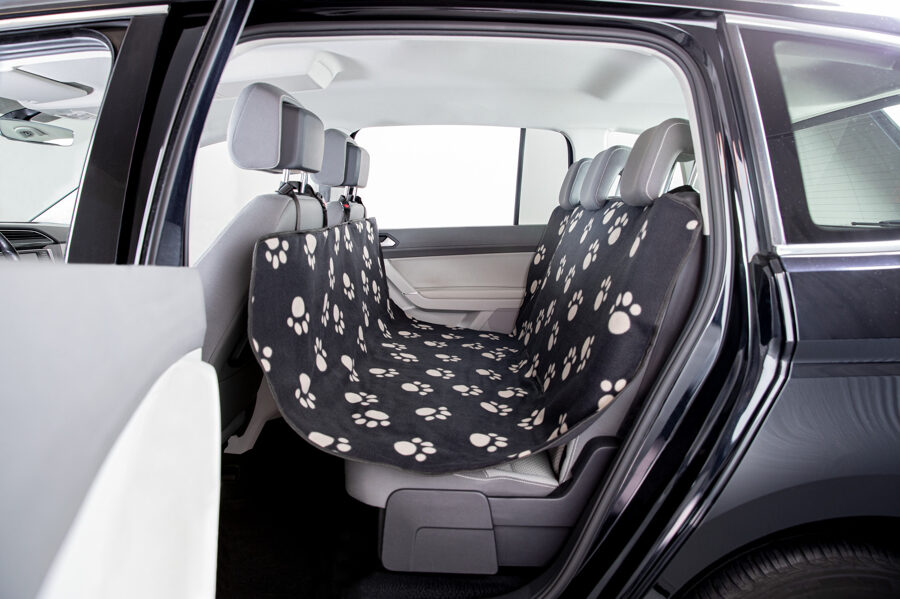 Paklājs suņiem - Trixie Car seat cover, 1.40 × 1.45 m, black/beige
