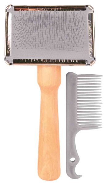 Suka dzīvniekiem - Trixie Soft Brush 6*13cm, dažādas krāsas