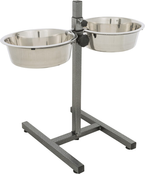 Штатив с мисками –Trixie Bowl Stand with 2 bowls, 2*2.8l/24cm, 50cm