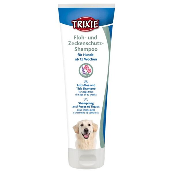 Trixie Flea and tick shampoo, 250 ml - Шампунь против паразитов для собак с экстрактом маргозы