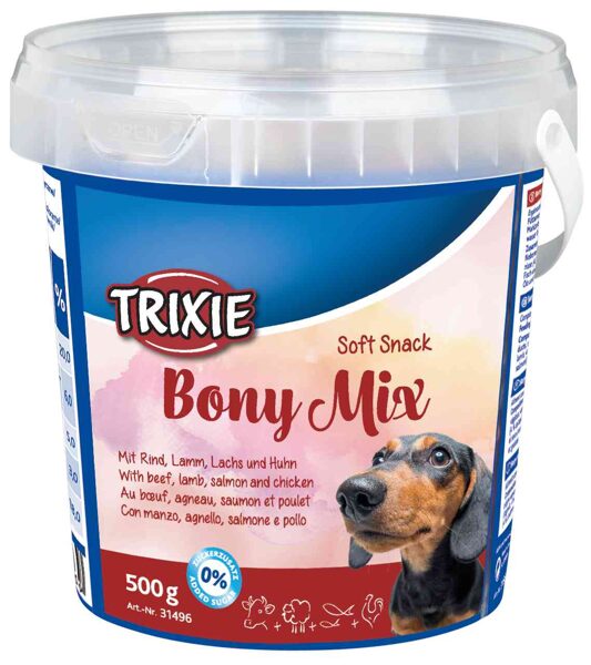 Gardums suņiem - Trixie Soft Snack Bony Mix 500g