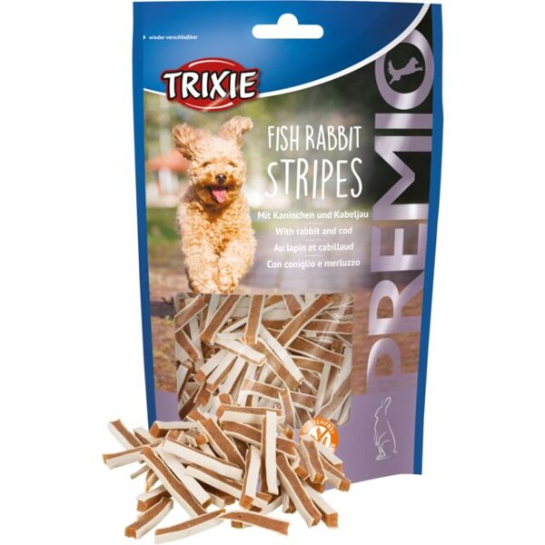 Trixie Premio Fish Rabbit Stripes 100g