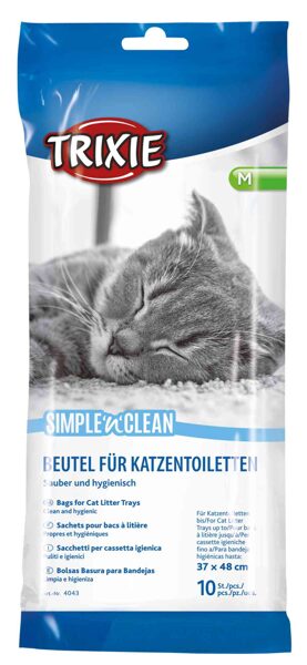Maisiņi kaķu tualetei - Trixie for Cat Litter Trays 37*48cm, 10pcs