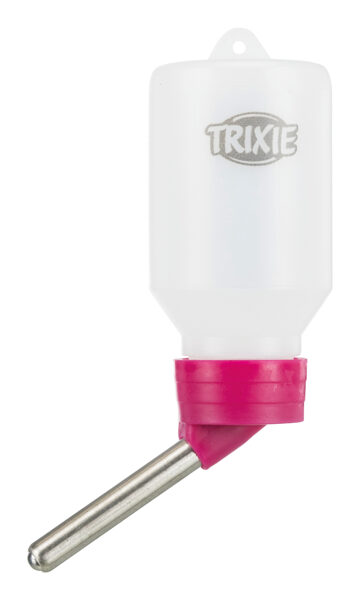 Dzirdinātava-pudele ar turētāju maziem dzīvniekiem - Trixie Water bottle with wire holder, 50 ml