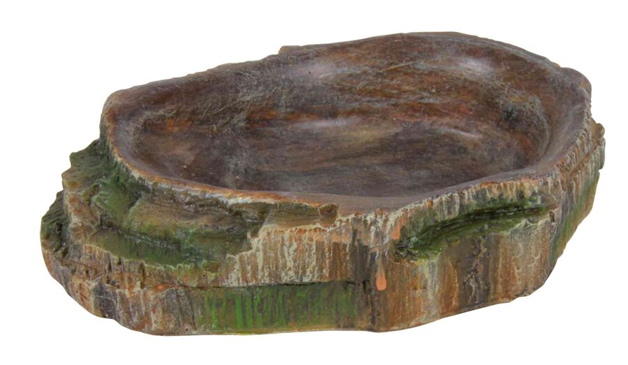 Aksesuāri terārijem - Reptile water and food bowl, 10 × 2.5 × 7.5 cm. Bļoda barībai/ūdenim.