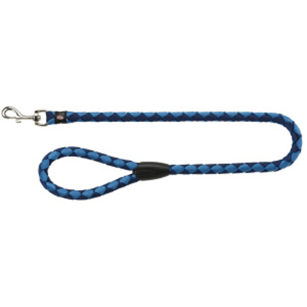 Pavada ar karabīnu suņiem - Trixie Cavo leash, S–M: 1.00 m/ø 12 mm, indigo/royal blue