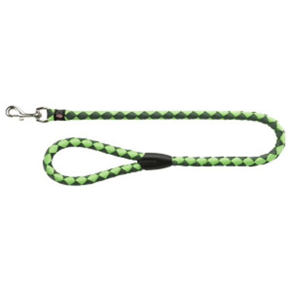 Pavada ar karabīnu suņiem - Trixie Cavo leash, S–M: 1.00 m/ø 12 mm, forest/apple
