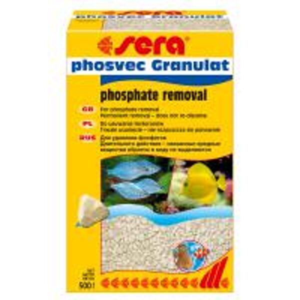 Sera Phosvec Granulat 500g - поглотитель фосфатов