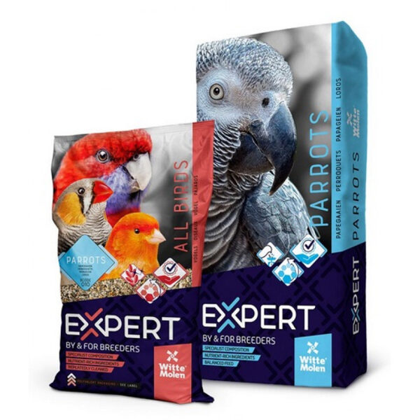 Witte Molen Expert Parrots, 15kg - barība lieliem papagaiļiem
