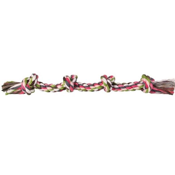 Trixie Denta Fun Playing Rope, 54cm, cotton mix