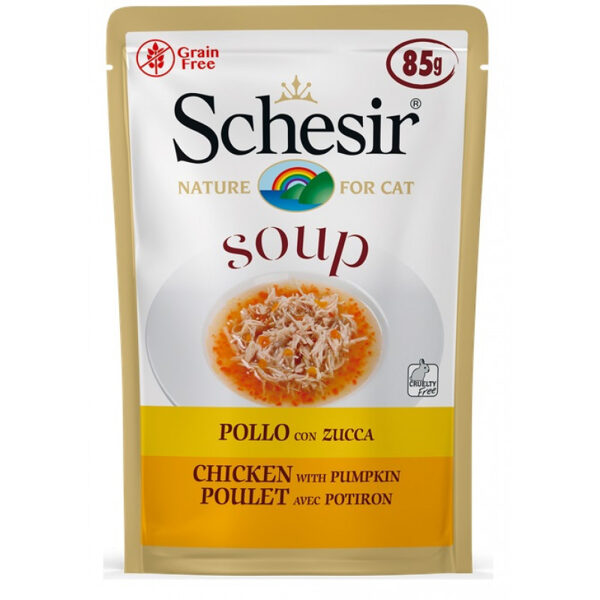 Schesir Chicken with Pumpkin Soup, 85g