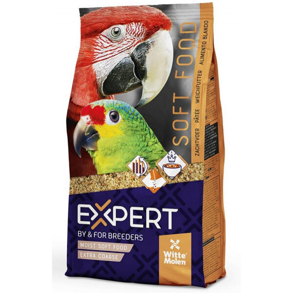 Witte Molen Expert Moist Soft Food Extra Coarse, 1kg - lielgraudu mīksta mitra barība