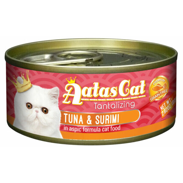 Aatas Cat Tantalizing Tuna&Surimi 80g - konservi kaķiem