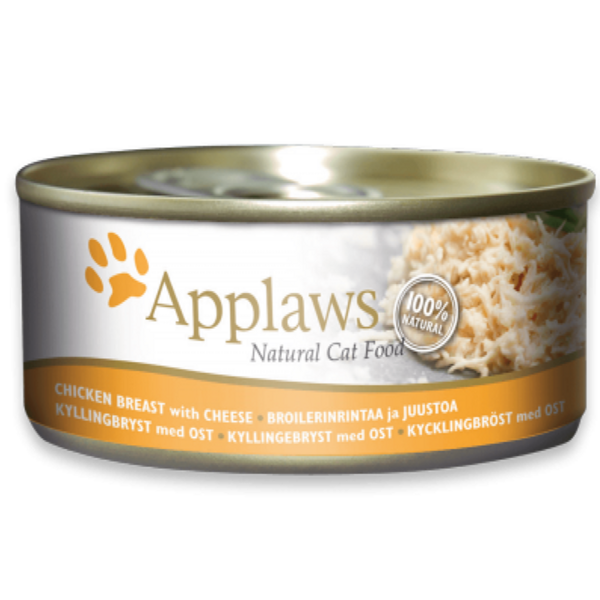 APPLAWS CAT CHICKEN CHEESE 156g